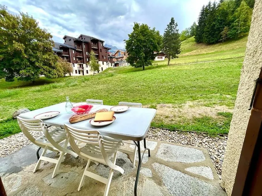 Superb Studio Terrace Ski In Montchavin La Plagne-Tarentaise Apartment