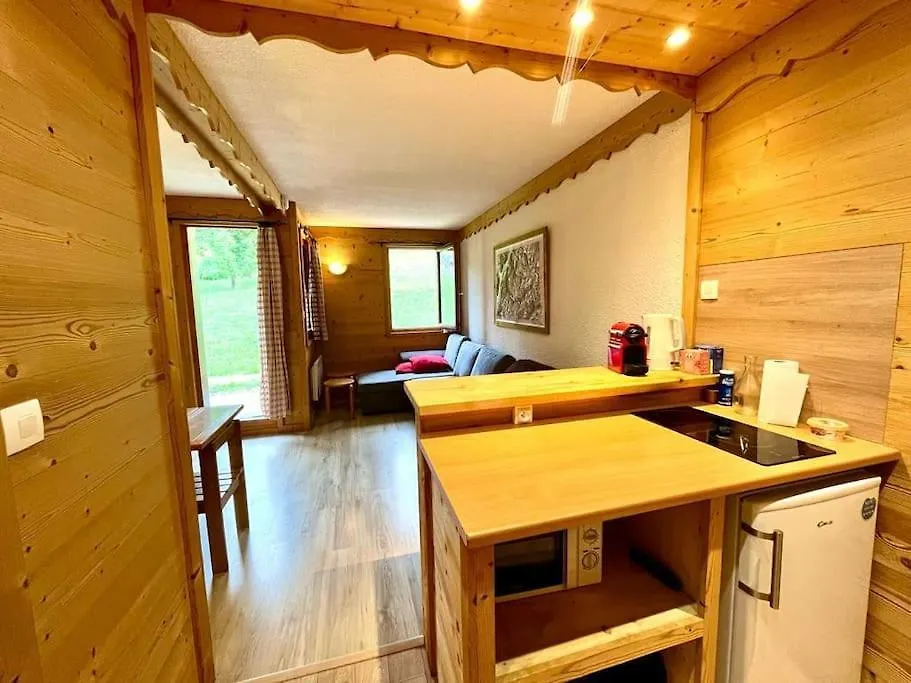 Superb Studio Terrace Ski In Montchavin La Plagne-Tarentaise Apartamento