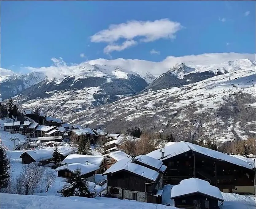 Apartamento Superb Studio Terrace Ski In Montchavin La Plagne-Tarentaise Francia