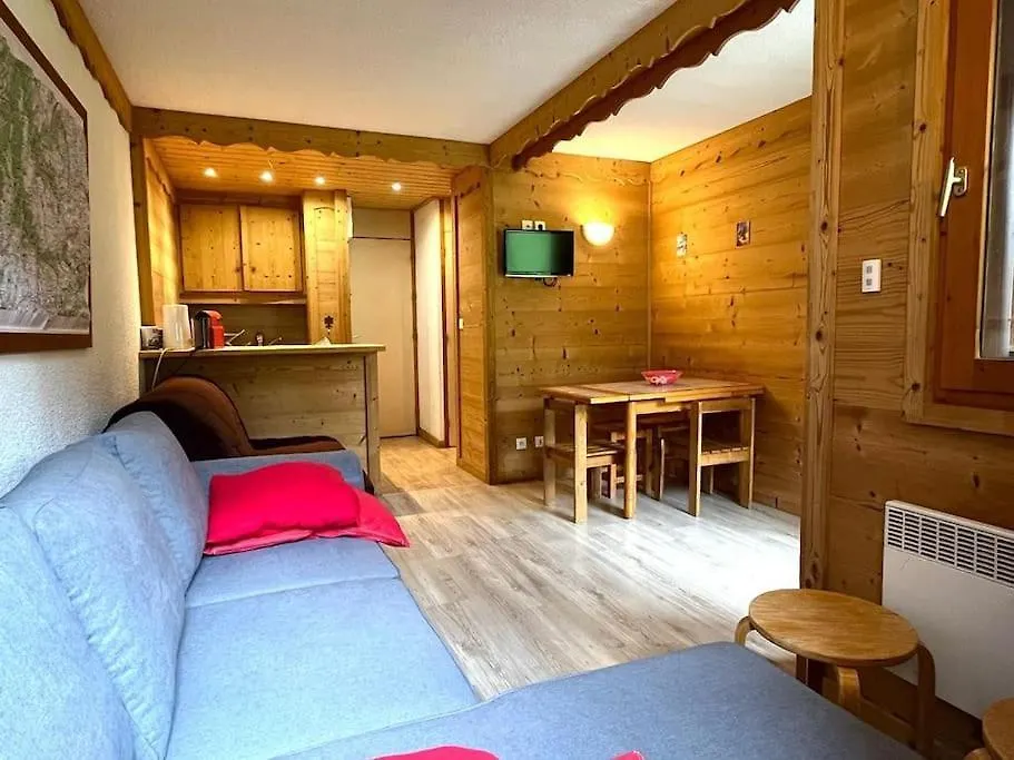 Superb Studio Terrace Ski In Montchavin La Plagne-Tarentaise Francia